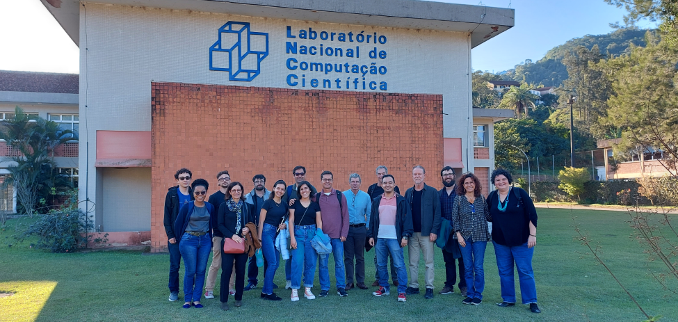 Estrutura externa do Supercomputador Santos Dumont (LNCC/MCTI)